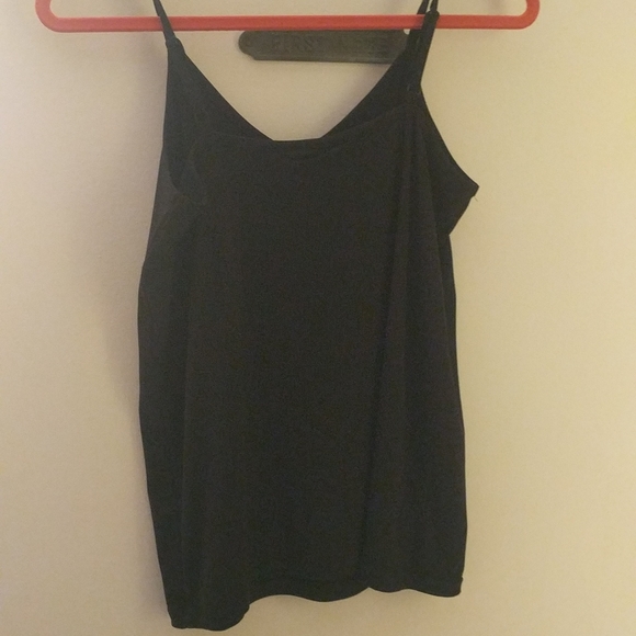 Black sequin Kitty adjustable strap size small tank top - Picture 2 of 4